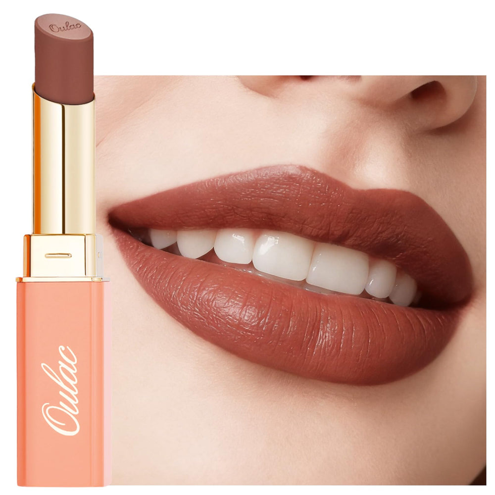 Oulac lipstick SG15 front tube showing sleek packaging and precise application