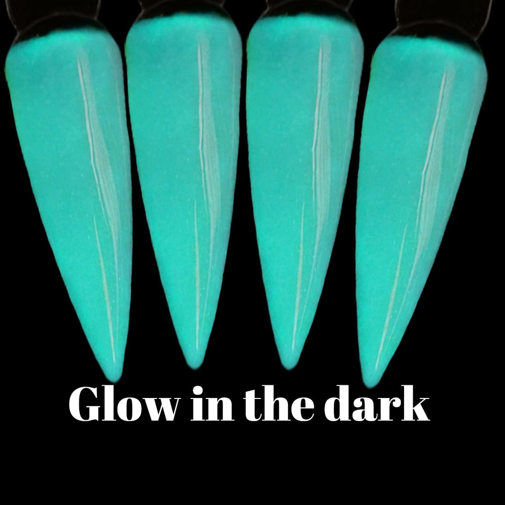 Oumisaya label and included glow glitter jar visible, enhances nighttime sparkle