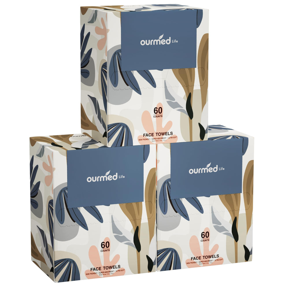 ourmed life front packaging showing count and size, clear product benefit