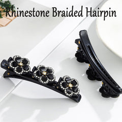Outyua clips in a formal hairstyle at a party showing decorative sparkle advantage