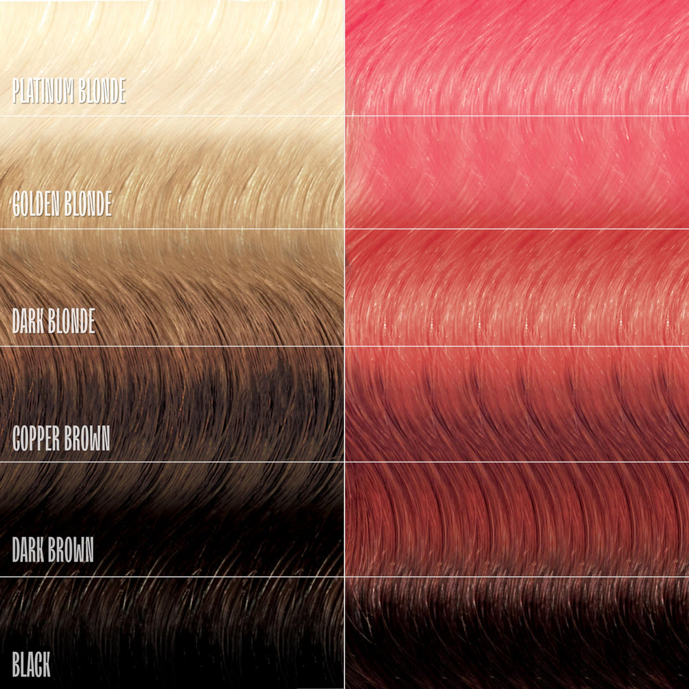oVertone hair strand detail showing added shine and color dimension