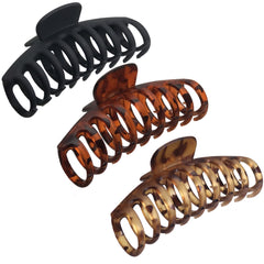 OWIIZI front view of jumbo clip showing wide hold and reliable grip