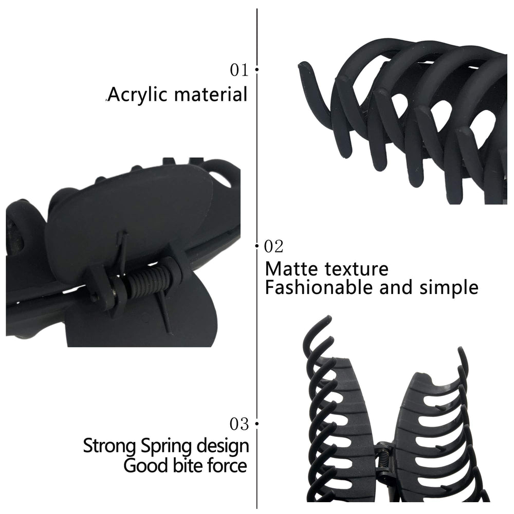 OWIIZI clip in high bun holding thick hair securely and comfortably