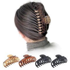 OWIIZI side profile clip securing ponytail with firm, even grip