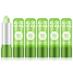 Ownest front packaging showing five aloe vera color changing balms and product variety benefit