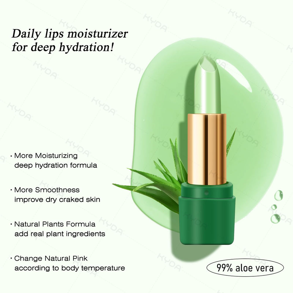 Ownest close-up of balm texture highlighting aloe vera moisture