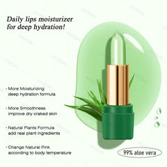 Ownest close-up of balm texture highlighting aloe vera moisture