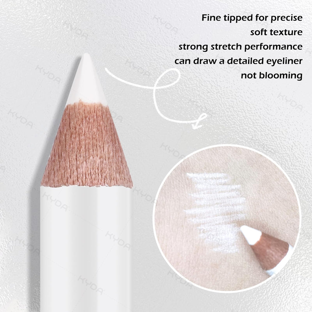 Ownest creamy pencil stroke on skin illustrating smooth blendable texture