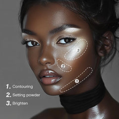 oygcee palette applied for smokey eye demonstrating blendable matte finish