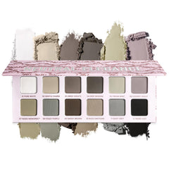 oygcee front packaging showing compact matte palette and neat color layout benefit easy selection