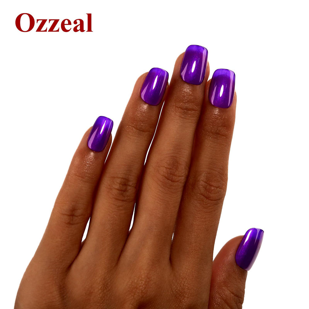 close-up texture of ozzeal pearl glitter revealing fine sparkles and depth benefit