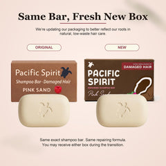 Pacific Spirit close-up of bar texture highlighting creamy lather