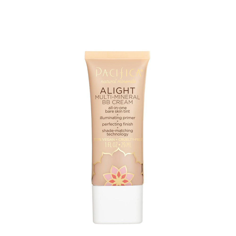 Pacifica front packaging showing tube and brand, highlights clean vegan benefit