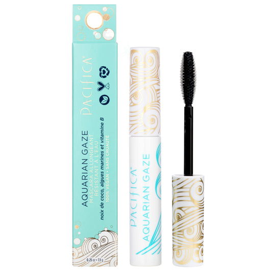 Pacifica Aquarian Gaze front tube showing deep black shade and benefit of long-wear