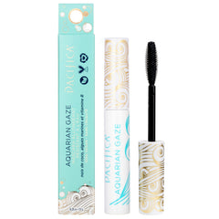 Pacifica Aquarian Gaze front tube showing deep black shade and benefit of long-wear