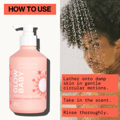 Pacifica bottle styled on bathroom shelf for easy everyday routine inspiration