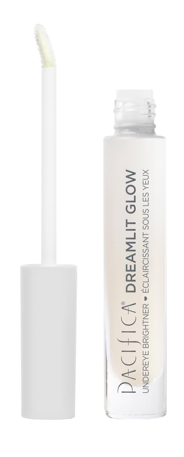 Pacifica DreamLit front packaging showing tube and label, clear product identity and portability
