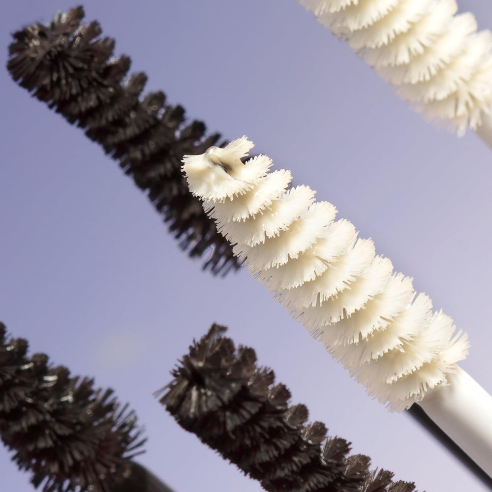 Pacifica glass tube sustainable packaging emphasizing eco-friendly, reduced-plastic benefit