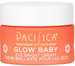 Pacifica Glow Baby front tube showing product and clean branding for brightening benefits