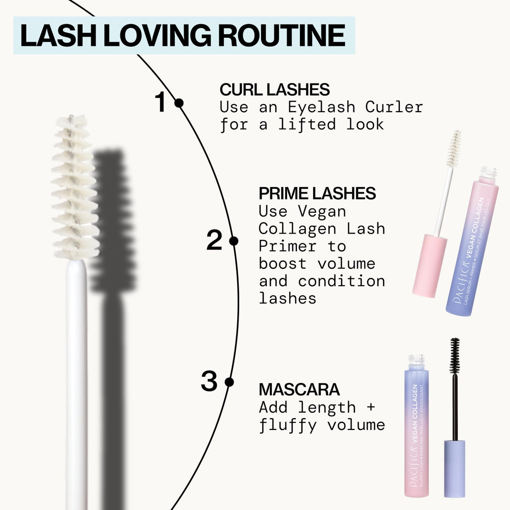 Pacifica in bathroom makeup setup illustrating easy daily primer and serum use