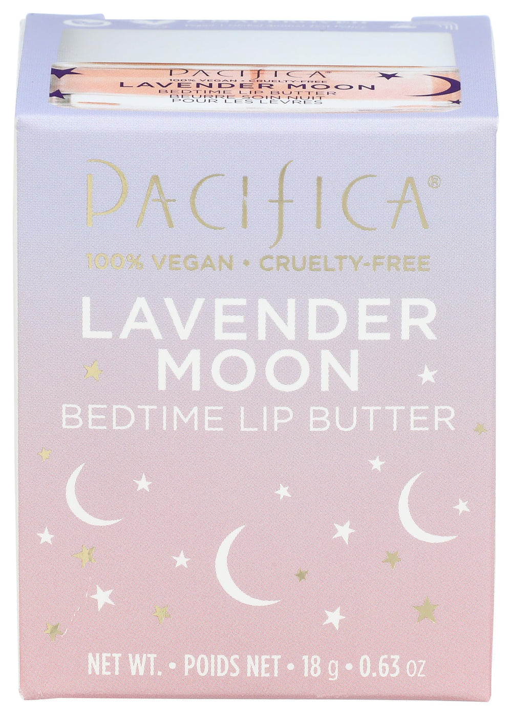 Pacifica jar front view showing label and travel-friendly size benefits