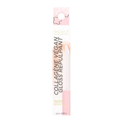 Pacifica recyclable glass tube and label highlighting clean, eco-friendly packaging