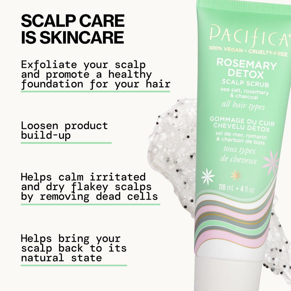 Pacifica open jar showing scrub texture and nourishing oils for gentle exfoliation