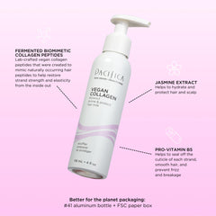 Pacifica texture close-up of milk formula for lightweight hydration