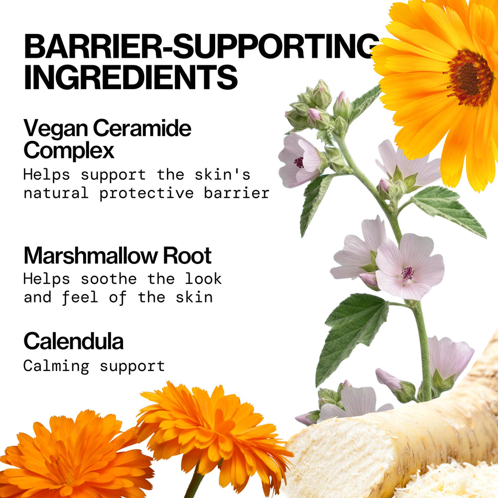Pacifica tube label detail showing dermatologist-tested and eczema-friendly benefits