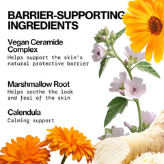 Pacifica tube label detail showing dermatologist-tested and eczema-friendly benefits