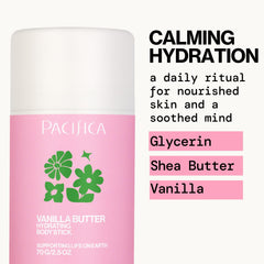 Pacifica applying balm to elbow to instantly soften and relieve dry skin