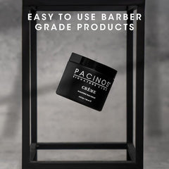 Pacinos label detail showing ingredients and directions for confident use benefit