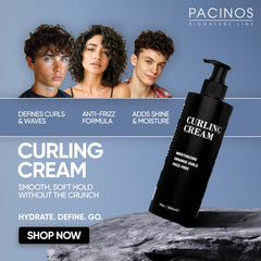 Pacinos cream texture close-up showing smooth moisturizing formula for easy spread