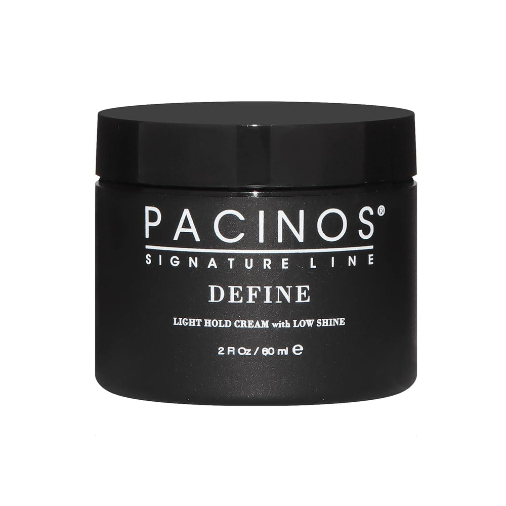 Pacinos front jar view showing compact 2 oz packaging and clear brand label