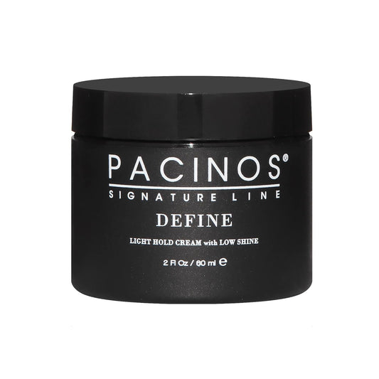 Pacinos front jar view showing compact 2 oz packaging and clear brand label