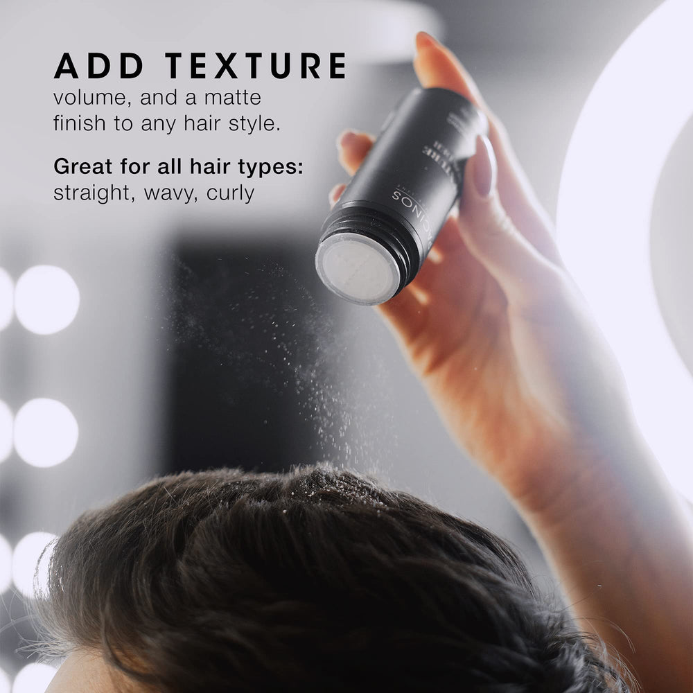 Pacinos powder close-up texture illustrating fine matte particles for lift