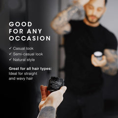 Pacinos next to travel kit showing 2 oz size ideal for carry-on convenience