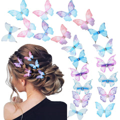 Paderison front packaging showing colorful butterfly clips and quantity for gifting