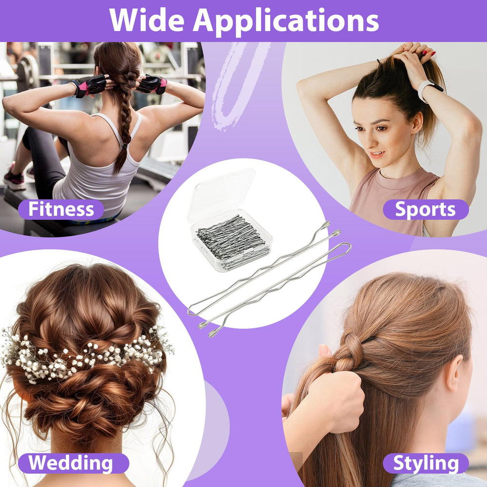 Pagabach assortment showing long and short pins for styling versatility