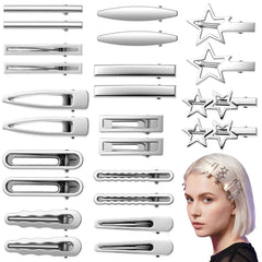 PAGOW front packaging showing 24 silver clips for versatile styling