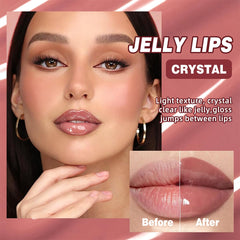 Pakivs gloss tube beside coin showing compact travel size benefit
