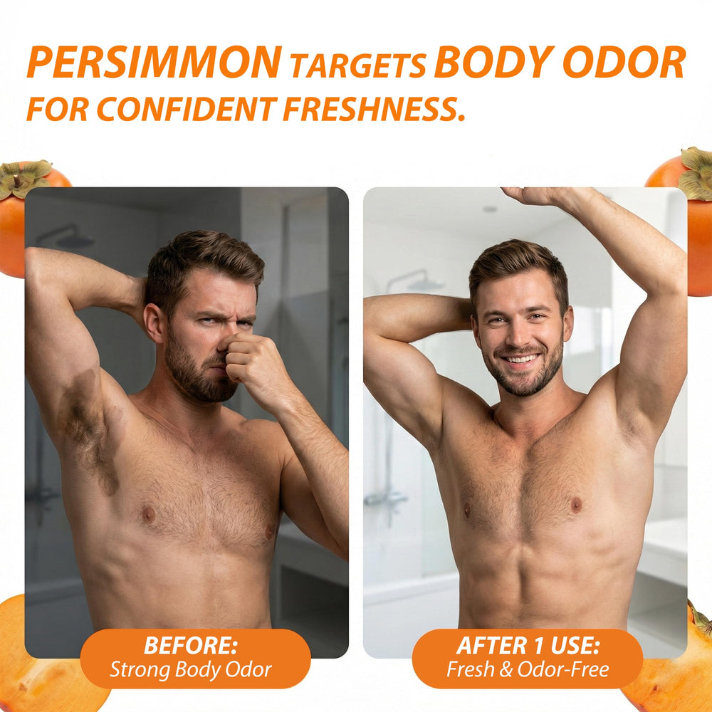 PALFICAB persimmon extract close-up highlighting natural deodorizing ingredient