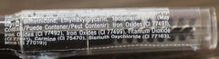Palladio packaging label highlighting brand and cruelty-free product benefit
