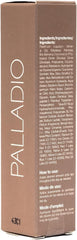 Palladio close-up on lips applying balm for smooth, glossy coverage