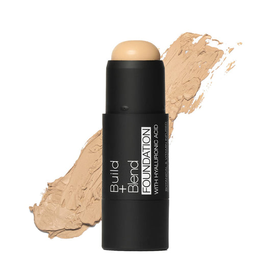 Palladio foundation stick front packaging showing shade and benefits