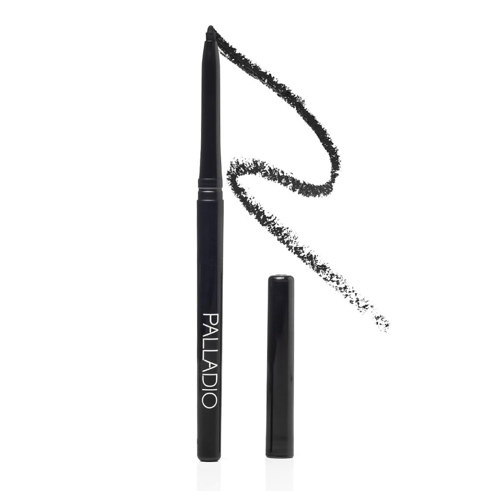 Palladio front tube showing pure black shade and sleek packaging benefits portability