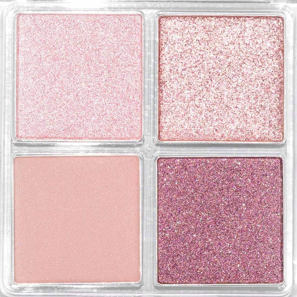 Palladio open palette displaying four complementary shades for versatile looks