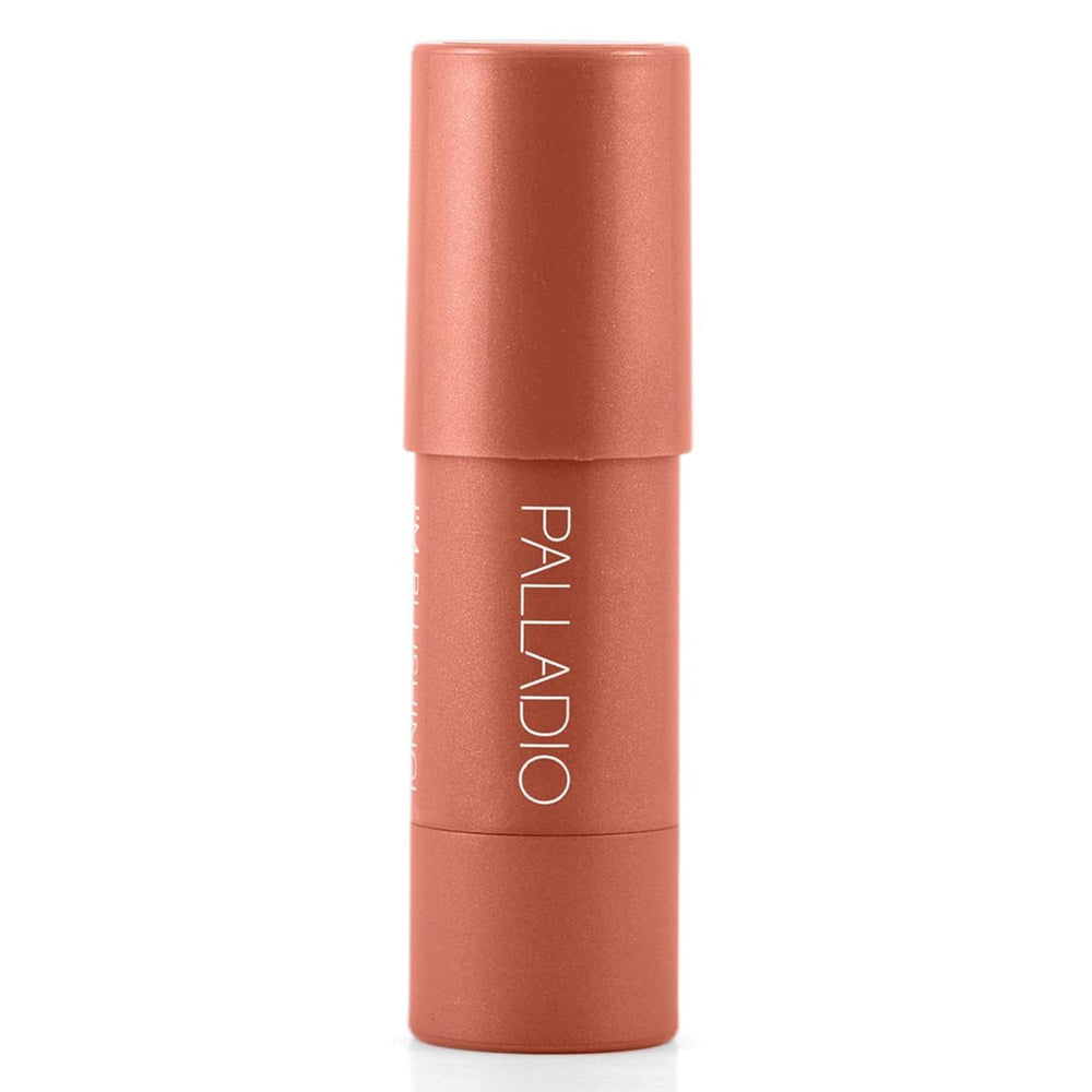Palladio ingredients label highlighting botanical extracts and clean-beauty benefit