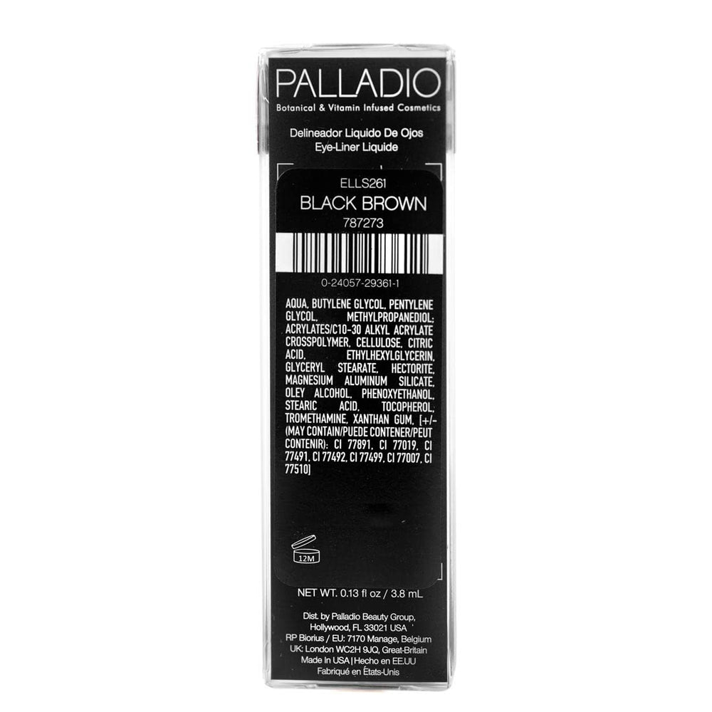 Palladio in a makeup bag lifestyle shot illustrating daily convenience