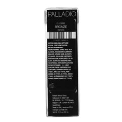Palladio eyeliner next to coin for size scale showing compact travel benefit